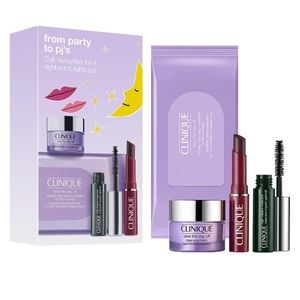 CLINIQUE From Party to PJs Skincare Bundle